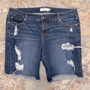Torrid Jean Shorts